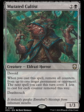Mutated Cultist (M3C-053) - Modern Horizons 3 Commander