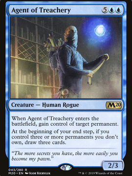 Agent of Treachery (M20-043) - Core Set 2020 Foil