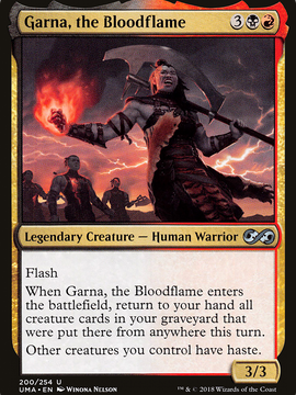Garna, the Bloodflame (UMA-200) - Ultimate Masters