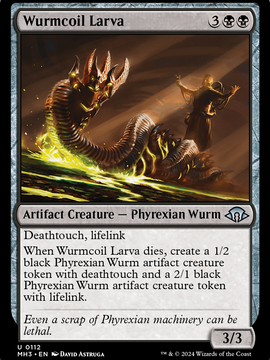 Wurmcoil Larva (MH3-112) - Modern Horizons 3