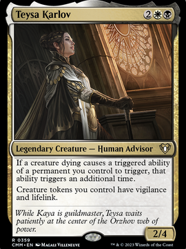 Teysa Karlov (CMM-359) - Commander Masters