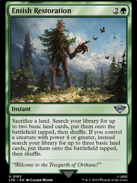 Entish Restoration (LTR-163) - The Lord of the Rings: Tales of Middle-earth