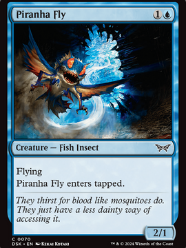 Piranha Fly (DSK-070) - Duskmourn: House of Horror