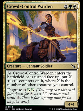 Crowd-Control Warden (MKM-193) - Murders at Karlov Manor