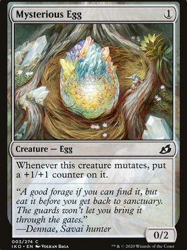 Mysterious Egg (IKO-003) - Ikoria: Lair of Behemoths