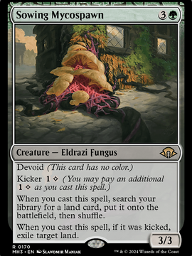 Sowing Mycospawn (MH3-170) - Modern Horizons 3