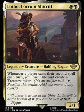 Lotho, Corrupt Shirriff (LTR-213) - The Lord of the Rings: Tales of Middle-earth