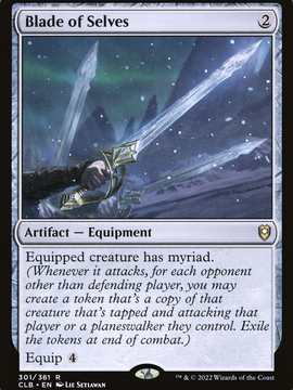 Blade of Selves (CLB-301) - Commander Legends: Battle for Baldur's Gate