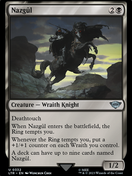 Nazgûl (LTR-332) - The Lord of the Rings: Tales of Middle-earth Foil