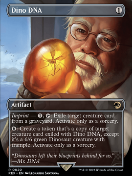 Dino DNA (REX-020) - Jurassic World Collection (Borderless)