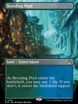 Breeding Pool (RVR-293) - Ravnica Remastered (Borderless)