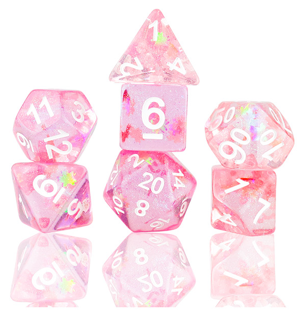Sirius Dice - Celestial Autumn Dawn Dice Set