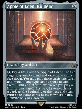 Apple of Eden, Isu Relic (ACR-254) - Assassin's Creed Etched Foil