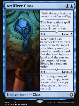 Artificer Class (CLB-663) - Commander Legends: Battle for Baldur's Gate