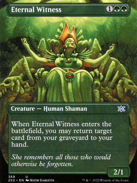 Eternal Witness (2X2-368) - Double Masters 2022 (Borderless)