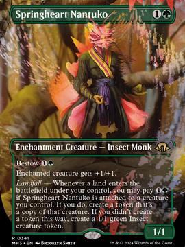 Springheart Nantuko (MH3-341) - Modern Horizons 3 (Borderless) Foil