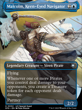 Malcolm, Keen-Eyed Navigator (SPG-002) - Special Guests (Borderless)