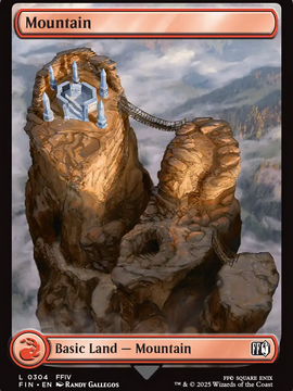 Mountain (FIN-304) - FINAL FANTASY Foil