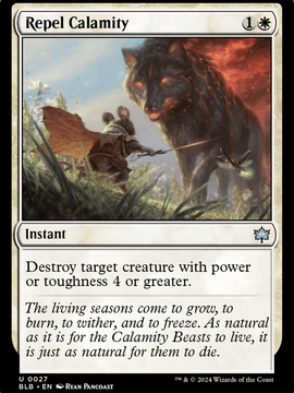 Repel Calamity (BLB-027) - Bloomburrow