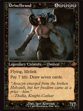 Griselbrand (Retro Frame) (INR-381) - Innistrad Remastered Foil
