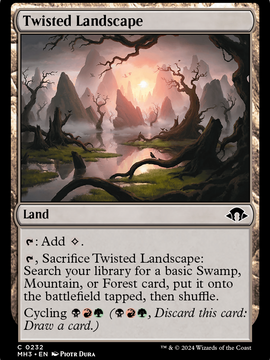 Twisted Landscape (MH3-232) - Modern Horizons 3