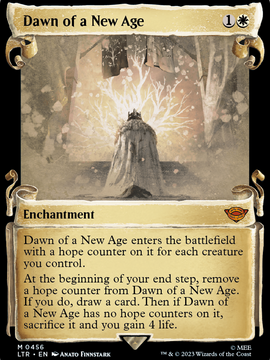 Dawn of a New Age (LTR-456) - The Lord of the Rings: Tales of Middle-earth: (Showcase) Foil