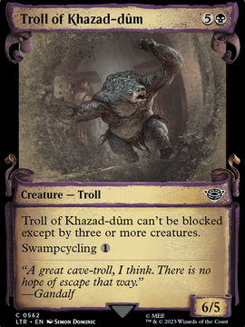 Troll of Khazad-dûm (LTR-562) - The Lord of the Rings: Tales of Middle-earth: (Showcase)