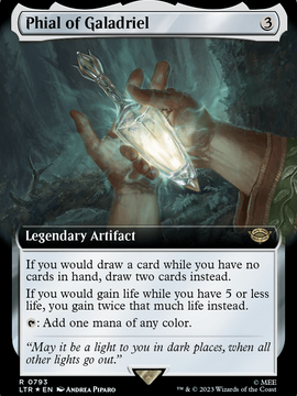 Phial of Galadriel (LTR-793) - The Lord of the Rings: Tales of Middle-earth: (Extended Art) Foil