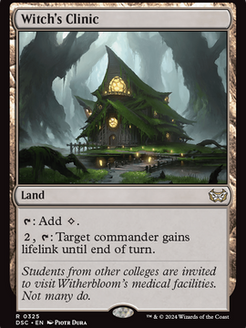Witch's Clinic (DSC-325) - Duskmourn: House of Horror Commander