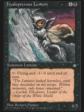 Hyalopterous Lemure (ICE-) - Ice Age