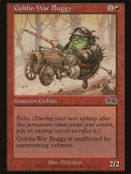 Goblin War Buggy (USG-196) - Urza's Saga