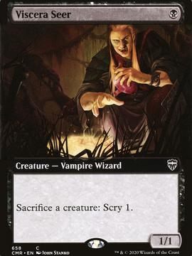 Viscera Seer (CMR-658) - Commander Legends: (Extended Art)