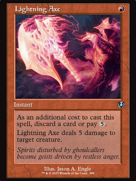 Lightning Axe (Retro Frame) (INR-398) - Innistrad Remastered