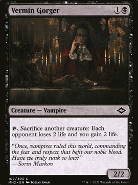 Vermin Gorger (MH2-107) - Modern Horizons 2