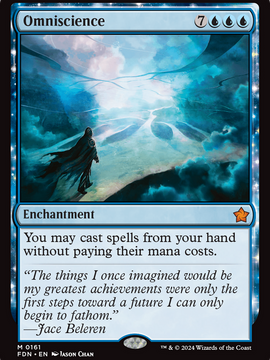 Omniscience (FDN-161) - Foundations: (nyxtouched) Foil