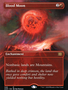 Blood Moon (2XM-346) - Double Masters (Borderless) Foil