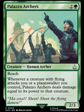 Palazzo Archers (ACR-042) - Assassin's Creed Foil