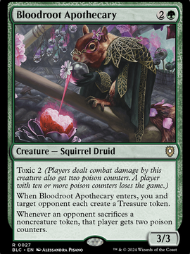 Bloodroot Apothecary (BLC-027) - Bloomburrow Commander