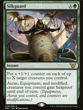 Silkguard (NEC-029) - Neon Dynasty Commander