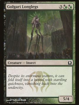 Golgari Longlegs (RTR-216) - Return to Ravnica Foil