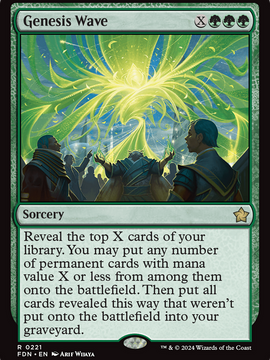 Genesis Wave (FDN-221) - Foundations Foil