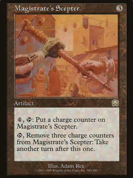 Magistrate's Scepter (MMQ-304) - Mercadian Masques