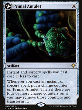 Primal Amulet // Primal Wellspring (XLN-243) - Ixalan: (compasslanddfc)