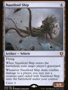 Nautiloid Ship (CLB-328) - Commander Legends: Battle for Baldur's Gate