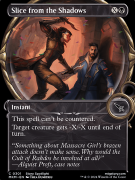 Slice from the Shadows (MKM-301) - Murders at Karlov Manor: (Showcase)