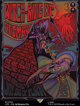 Witch-king of Angmar (LTR-736) - The Lord of the Rings: Tales of Middle-earth (Borderless) Foil