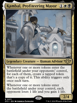 Kambal, Profiteering Mayor (OTJ-211) - Outlaws of Thunder Junction