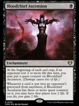 Bloodchief Ascension (CMM-139) - Commander Masters