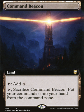 Command Beacon (CMR-704) - Commander Legends: (Extended Art)