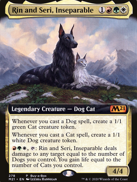 Rin and Seri, Inseparable (BABP-278) - Core Set 2021: (Extended Art) Foil